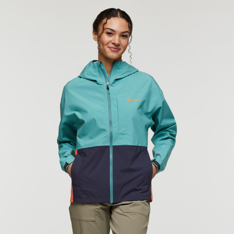 Women’s Cielo Rain Jacket – Coastal/Graphite