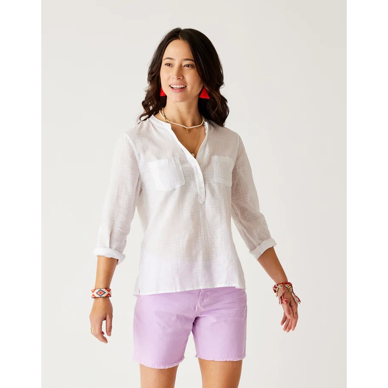 Women’s Dylan Textured Shirt – Cloud