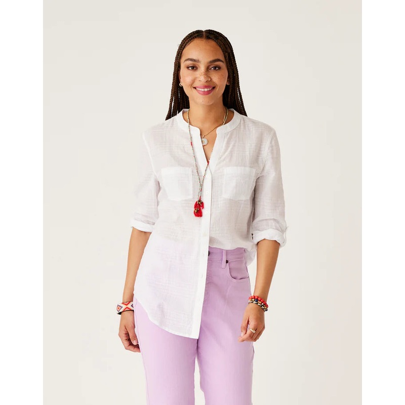 Women’s Dylan Textured Tunic – Cloud