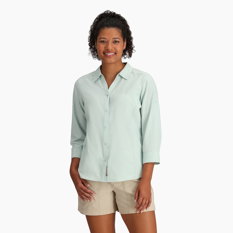 Women’s Expedition Pro 3/4 Sleeve – Surf Spray