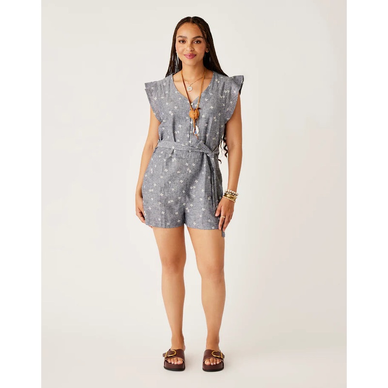 Women’s Remi Romper – Navy Floral