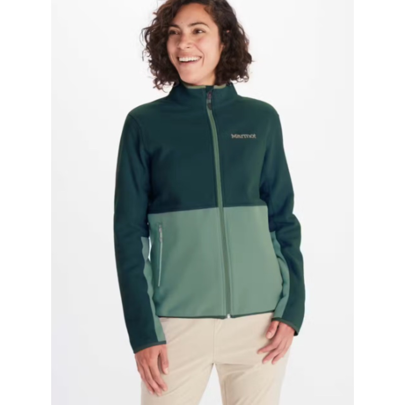 Women’s Rocklin Full-Zip Jacket – Dark Jungle/Frosty Green