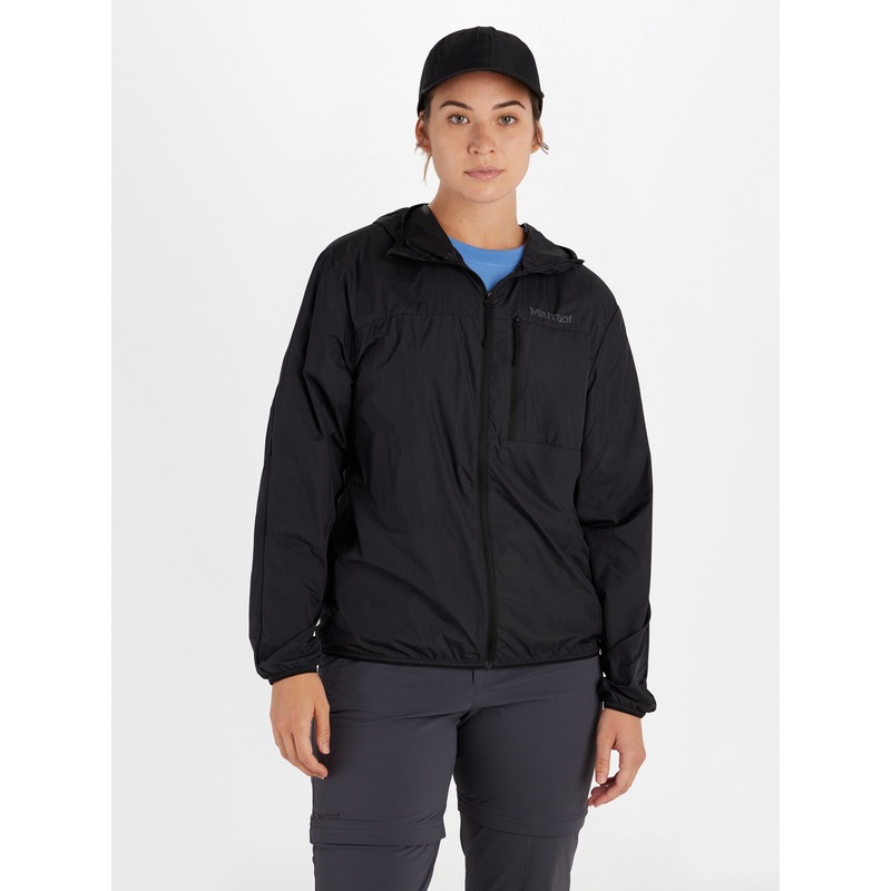 Women’s Superalloy Bio Wind Jacket – Black