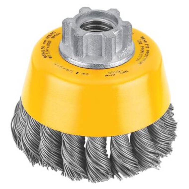 3 IN. x 5/8 to 11 IN. Carbon Knot Wire Cup Brush
