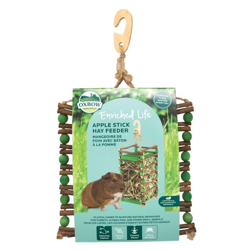 Enriched Life Apple Stick Hay Feeder