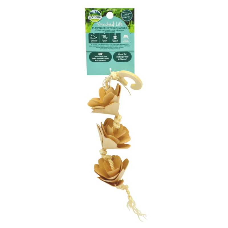 Enriched Life Flower Cone Treat Hanger Toy