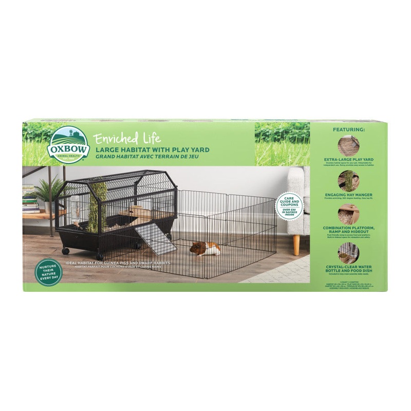 Enriched Life Habitat with Play Yard