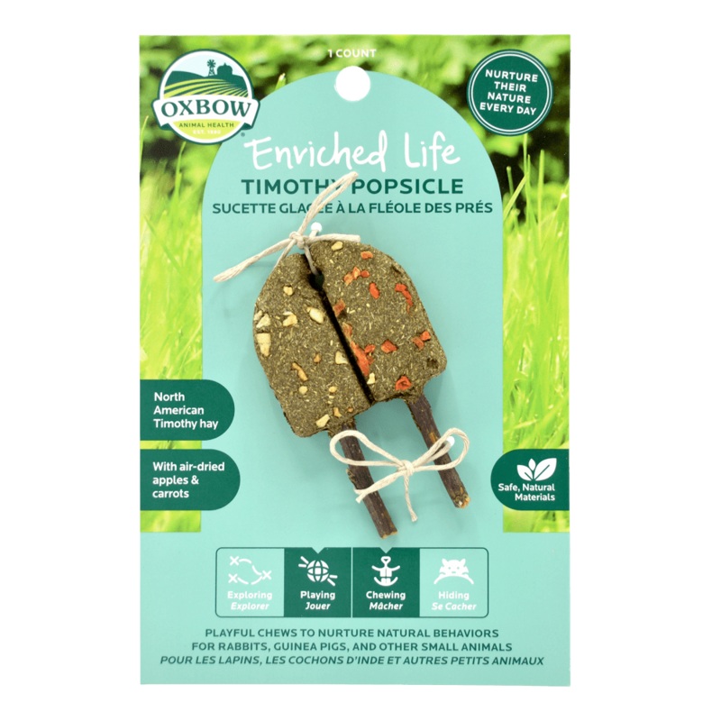 Enriched Life Timothy Popsicle – Apple & Carrot