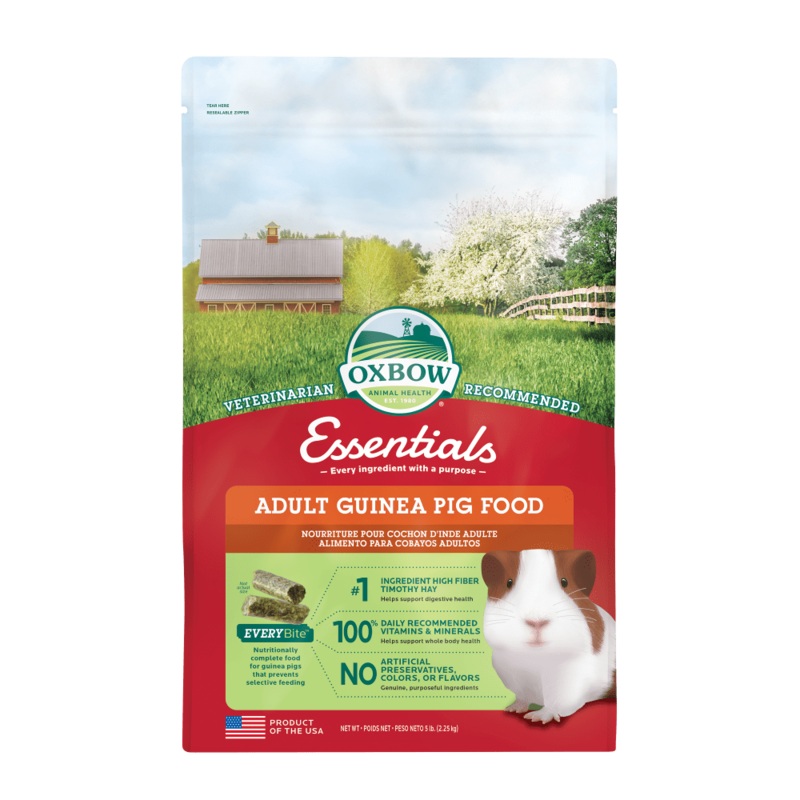 Essentials Adult Guinea Pig Food – (5lb / 10lb / 25lb)