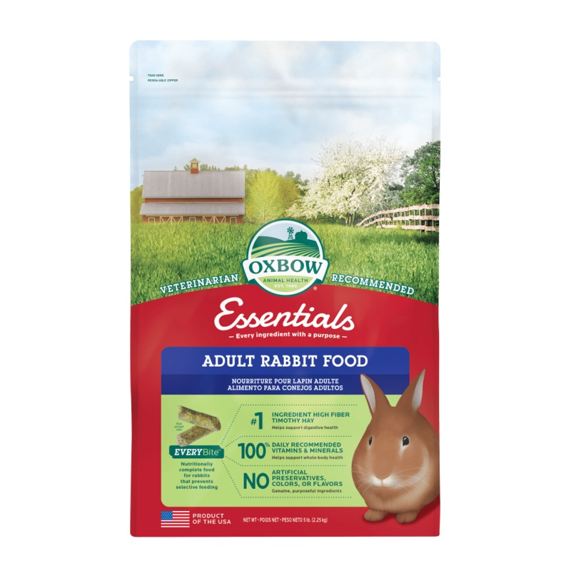 Essentials Adult Rabbit Food – (5lb / 10lb / 25lb)