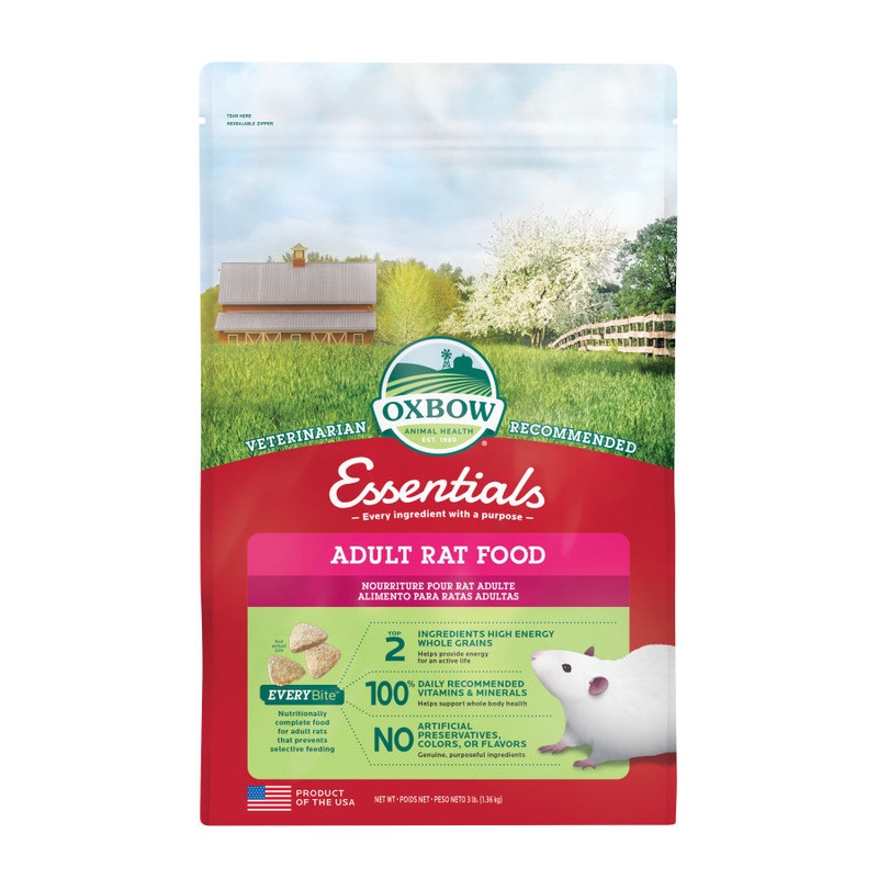 Essentials Adult Rat Food – (3lb / 20lb)