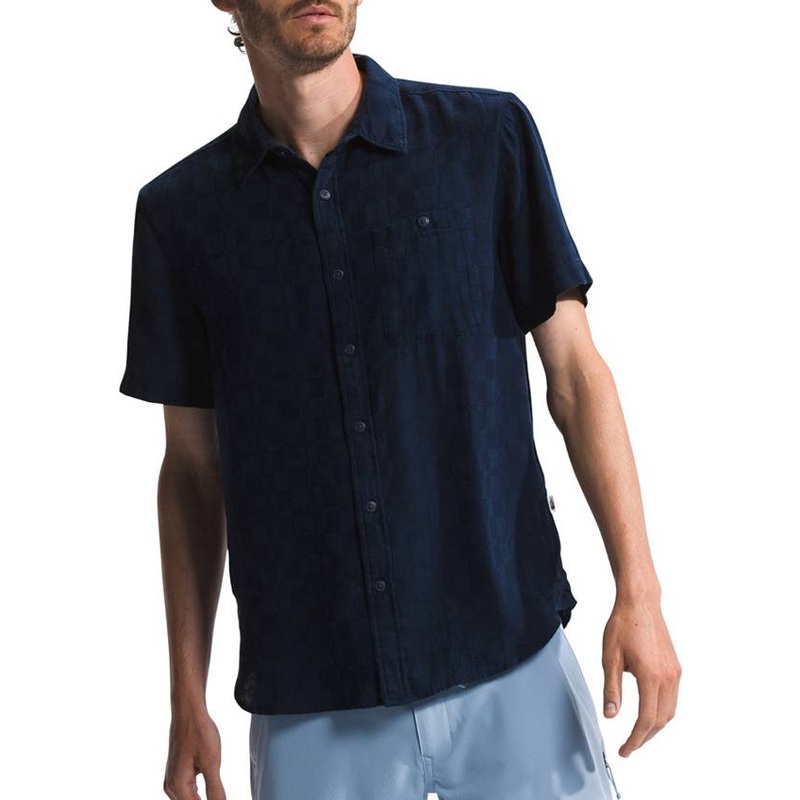 Men’s Loghill Jacquard Shirt – Summit Navy