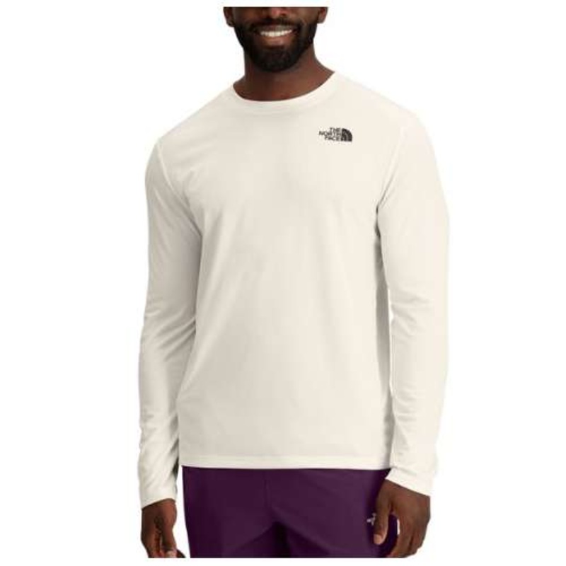 Men’s Shadow Long-Sleeve – White Dune