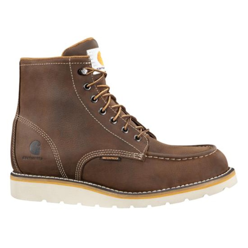 Men’s Waterproof 6in Moc Steel Toe Wedge Work Boot