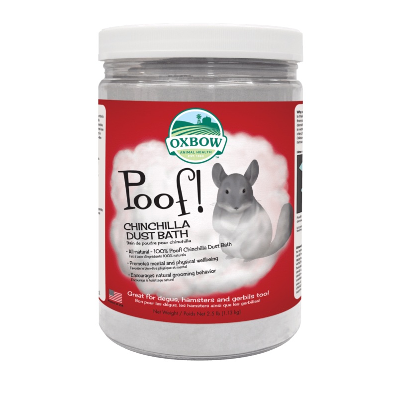 POOF! Chinchilla Dust Bath – 2lb.