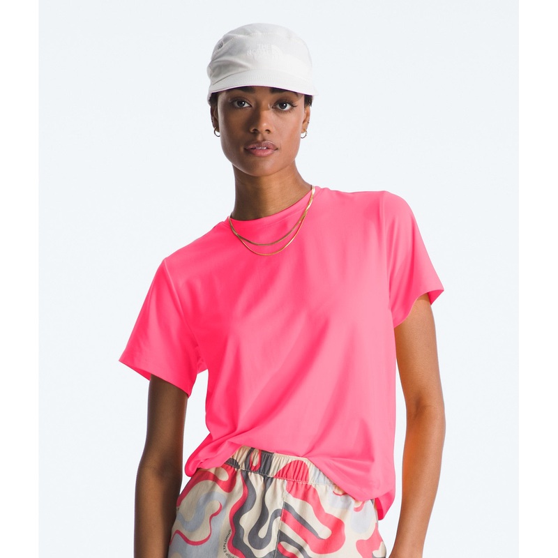 Women’s Dune Sky Short-Sleeve – Radiant Poppy