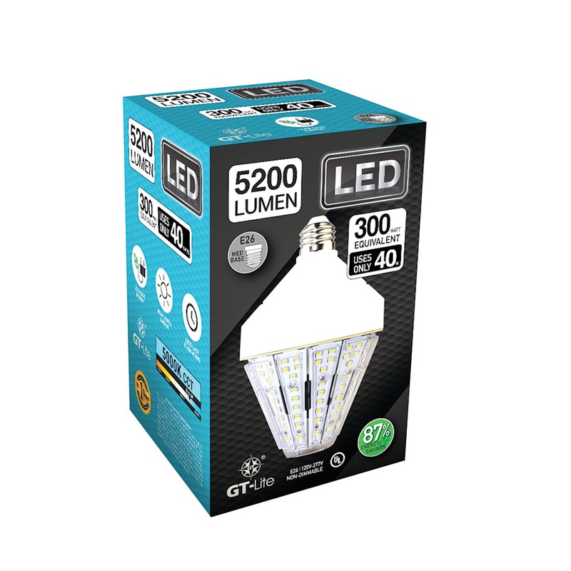 5,200 LUMEN LED COB BULB