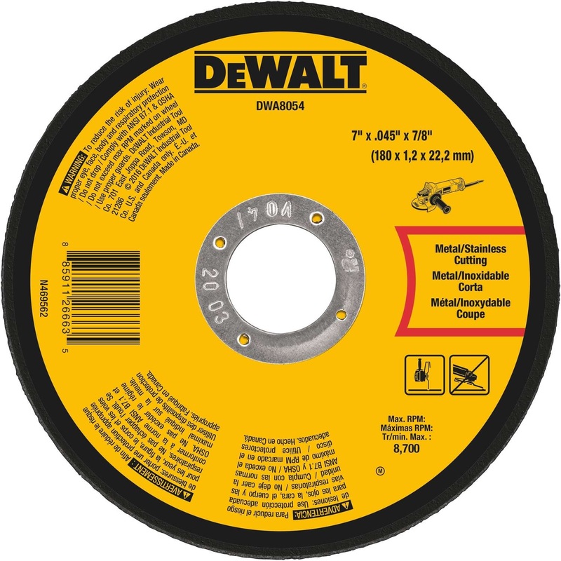 7 IN. X .045 IN. X 7/8 IN. Aluminum Oxide Metal Cut-Off Blade