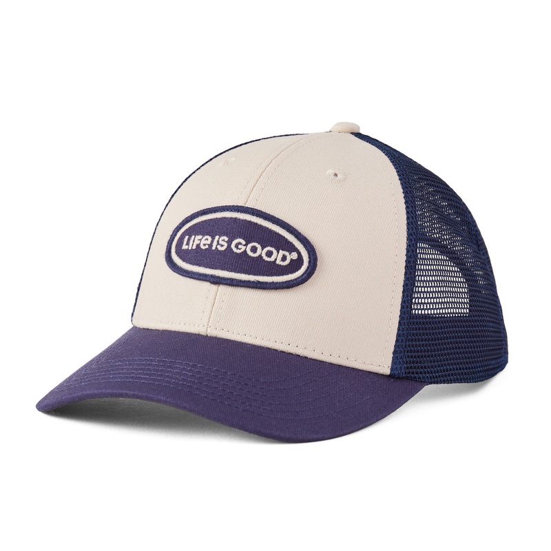 Adult LIG Oval Trucker – Birch White