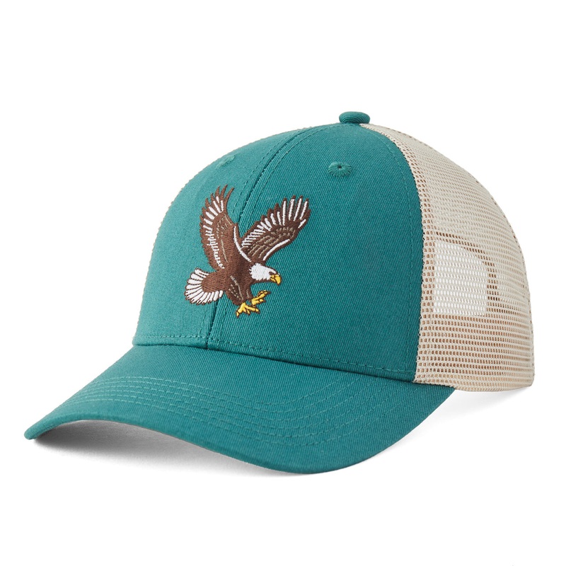 Adult Soaring Eagle Trucker – Spruce Green