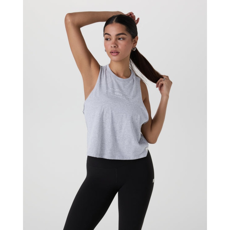 Coastal Lifestyle Tank – Heather Grey