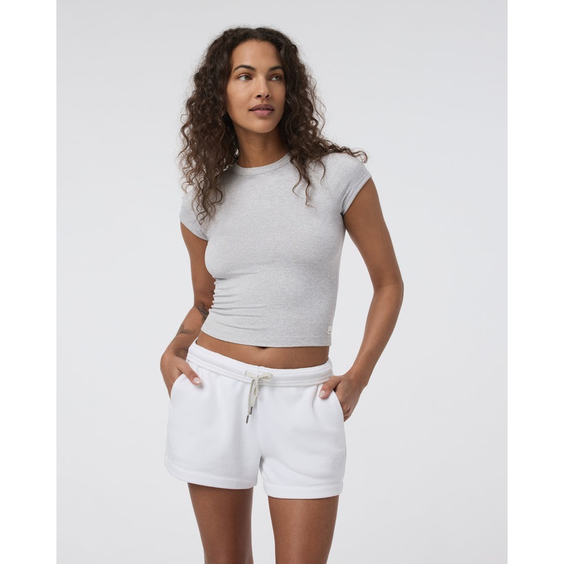 Halo Baby Tee – Pale Grey Heather