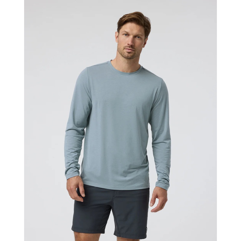 Long Sleeve Current Tech Tee – Mist