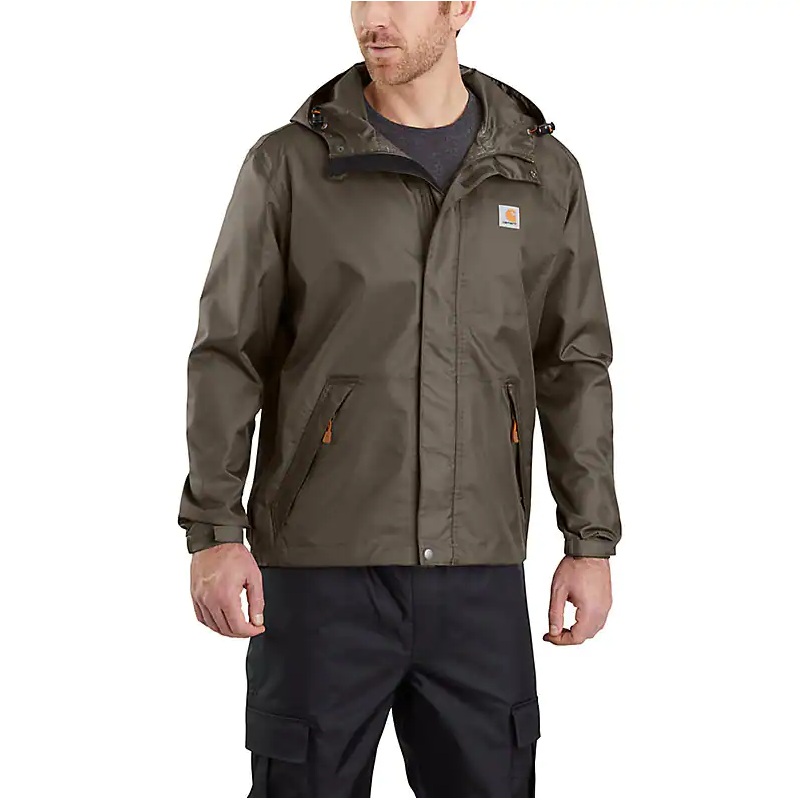 Men’s Loose Fit Midweight Rain Jacket