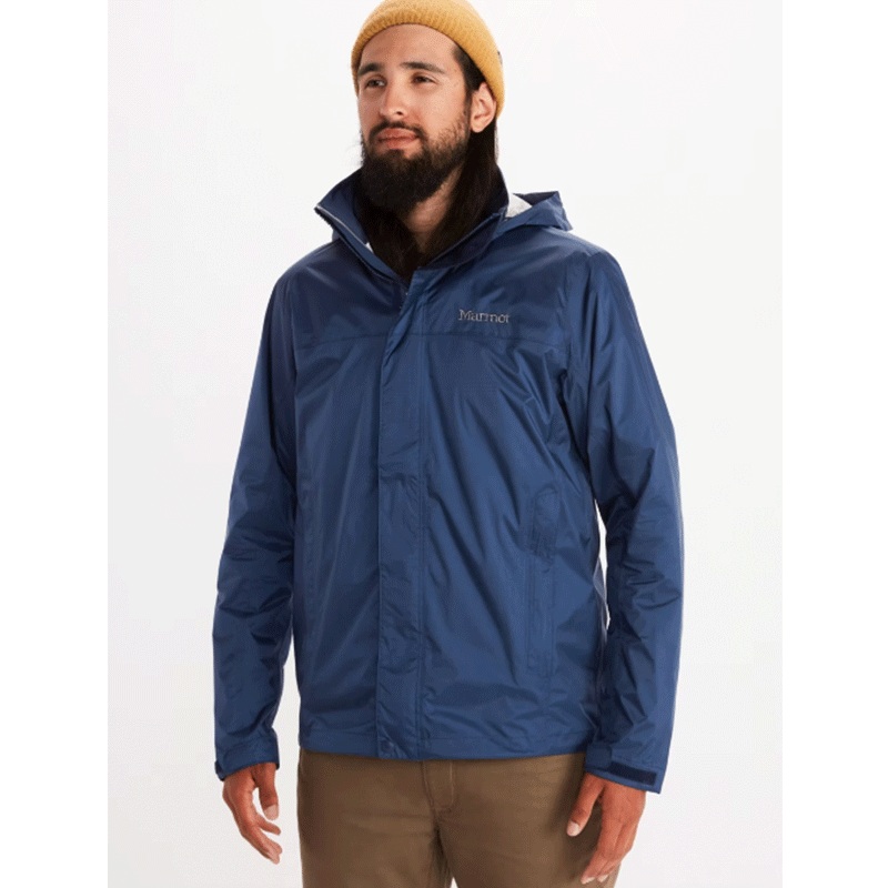 Men’s PreCip Eco Jacket|Arctic Navy|SM|MD|LG|XL|XXL