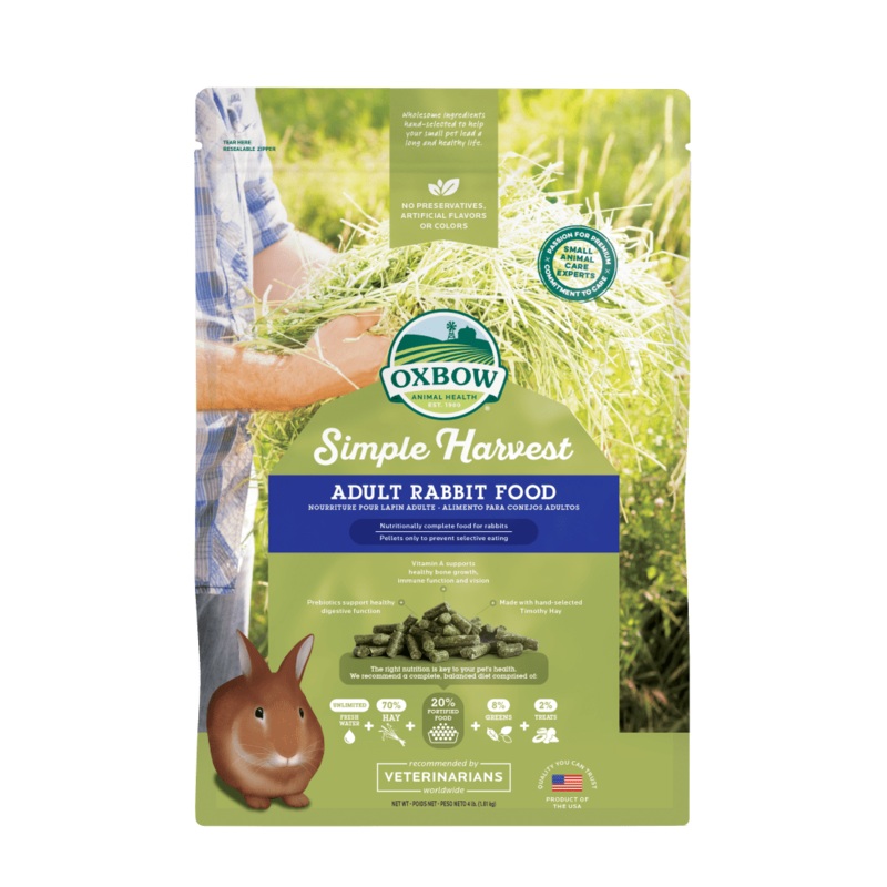 Simple Harvest Adult Rabbit Food – 4lb.