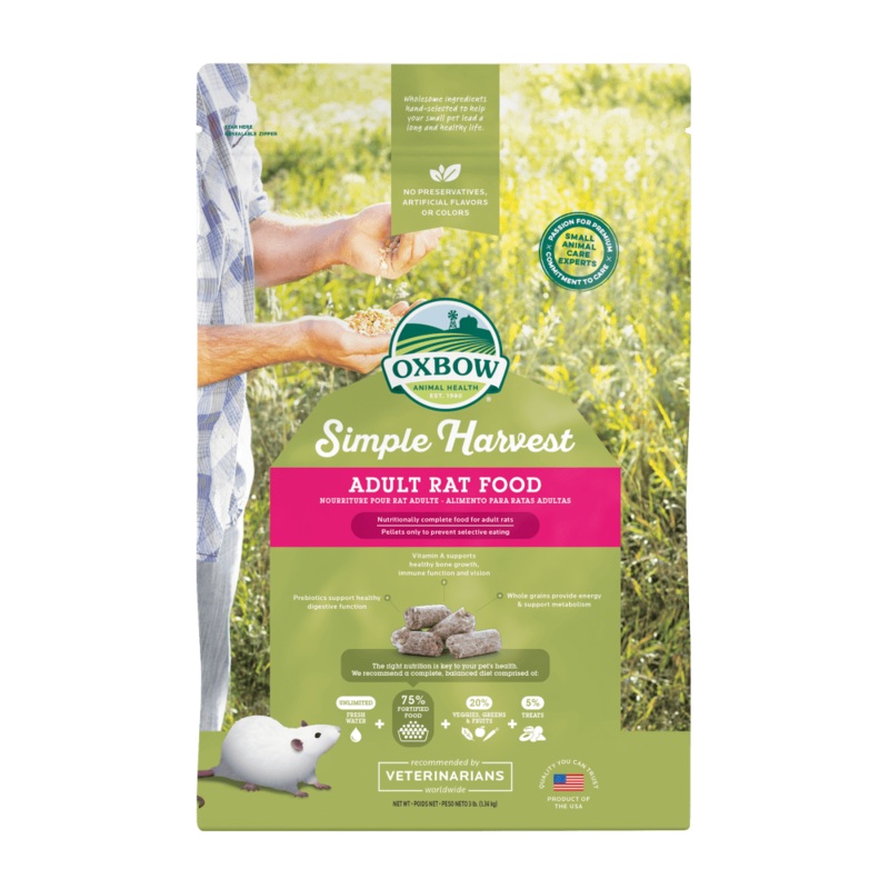 Simple Harvest Adult Rat Food – 3lb.