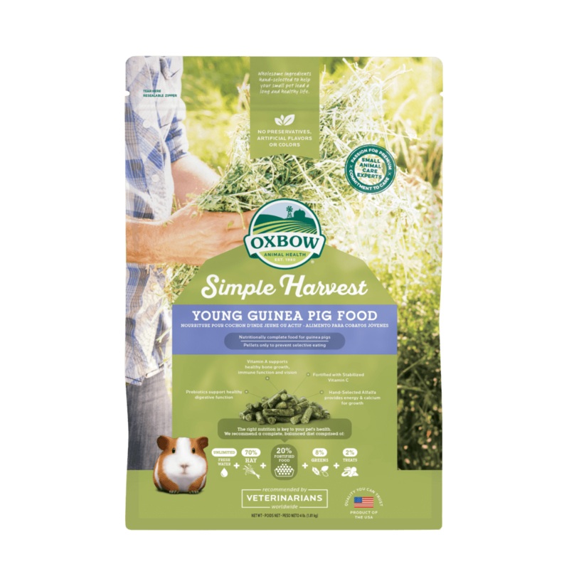 Simple Harvest Young Guinea Pig Food – 4lb.