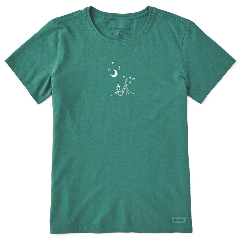 Women’s Moongroove Short Sleeve Crusher-LITE Tee – Spruce Green