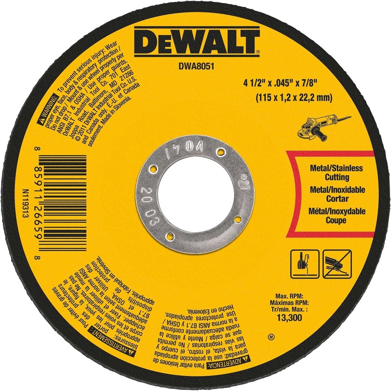 4-1/2 IN. X .045 IN. X 7/8 IN. Aluminum Oxide Metal Cutting Wheel