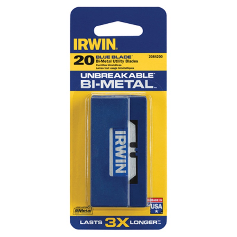 Bi-Metal Utility Knife Blades – 20 PACK