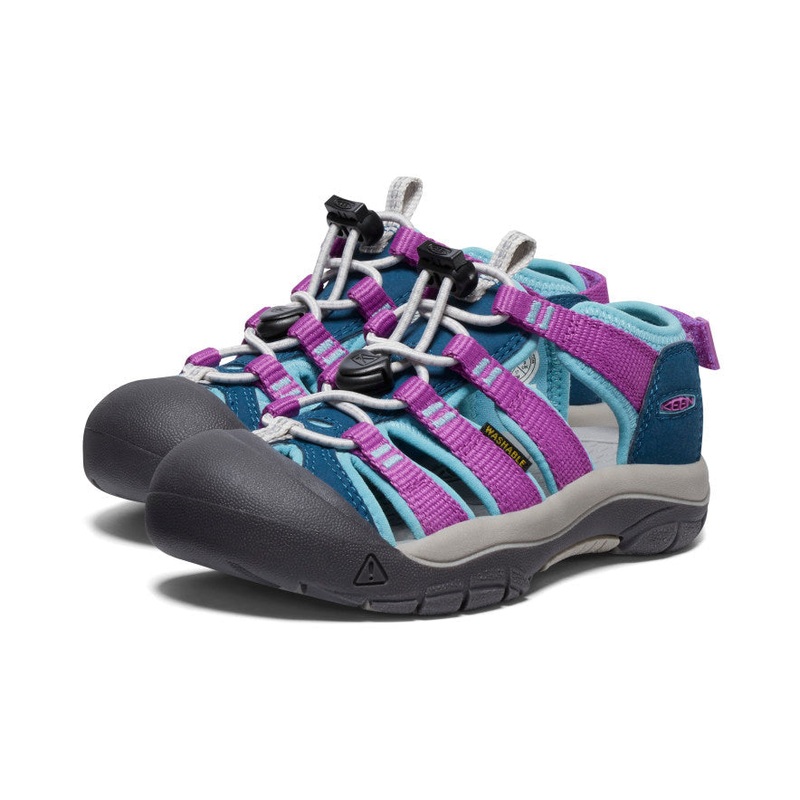 Children’s Newport Boundless Sandal – Legion Blue/Willowherb