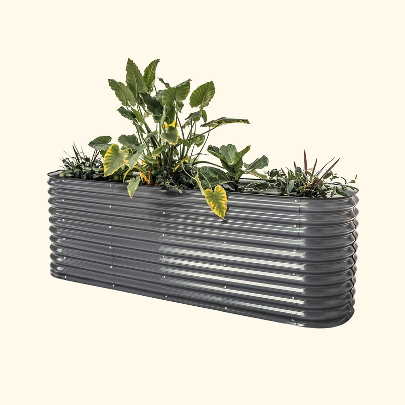 Extra Tall  9 In 1 Modular Metal 32in Raised Bed