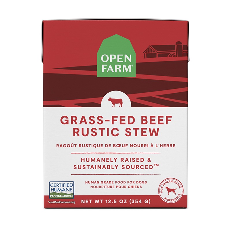 Homestead Beef Rustic Stew Wet Dog Food – 12.5oz