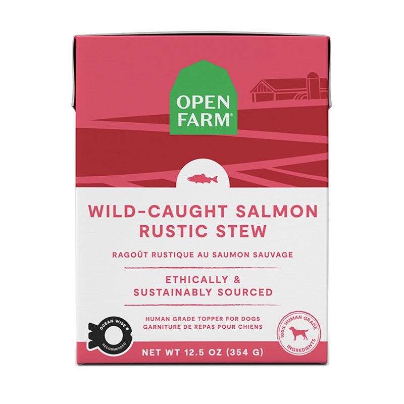Homestead Wild-Caught Salmon Rustic Stew Wet Dog Food – 12.5oz