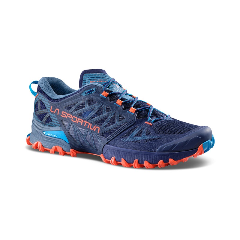Men’s Bushido III Shoe – Deep Sea/Cherry Tomato