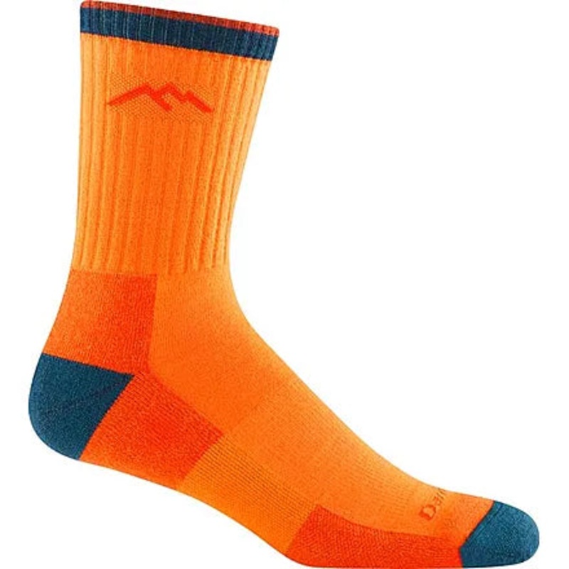 Men’s Hiker Micro Crew Midweight Hiking Sock – Blaze