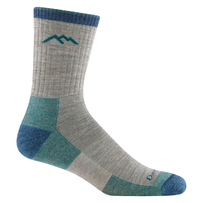 Men’s Hiker Micro Crew Midweight Hiking Sock – Rye