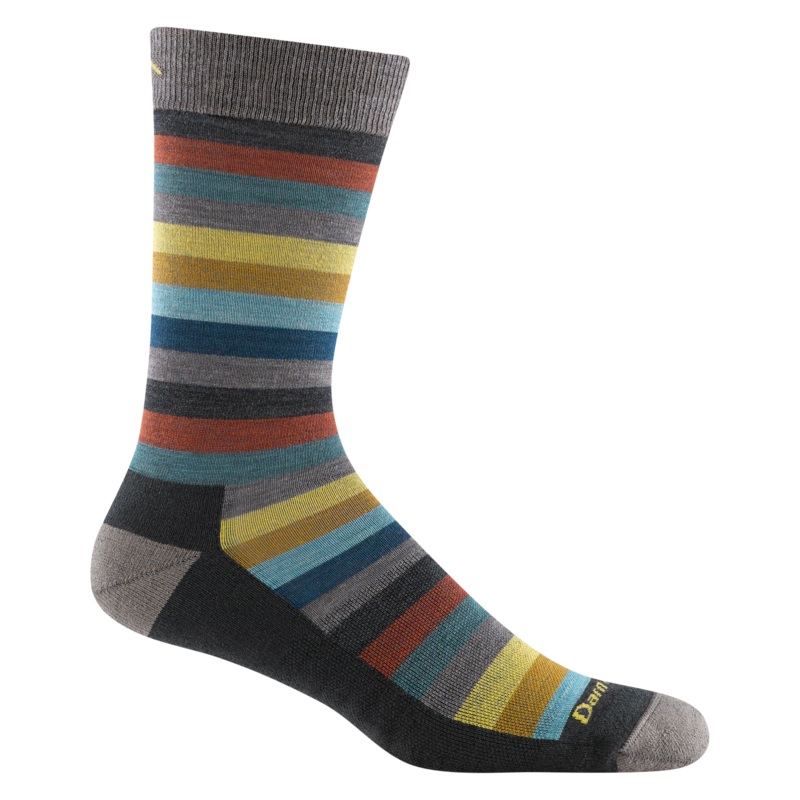 Men’s Merlin Crew Lightweight Lifestyle Sock – Charcoal