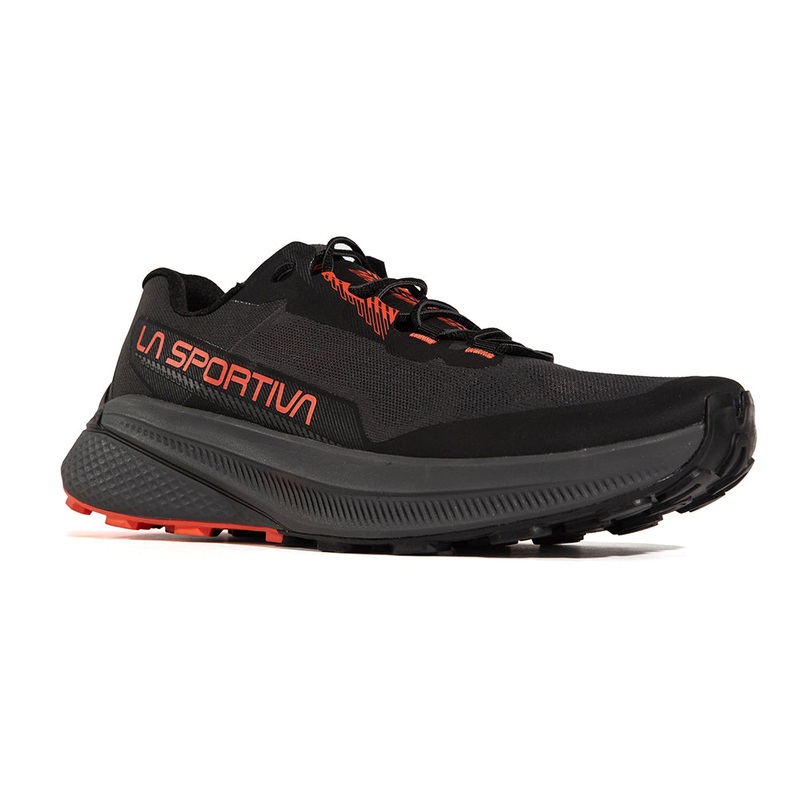 Men’s Prodigio Shoe – Carbon/Cherry Tomato