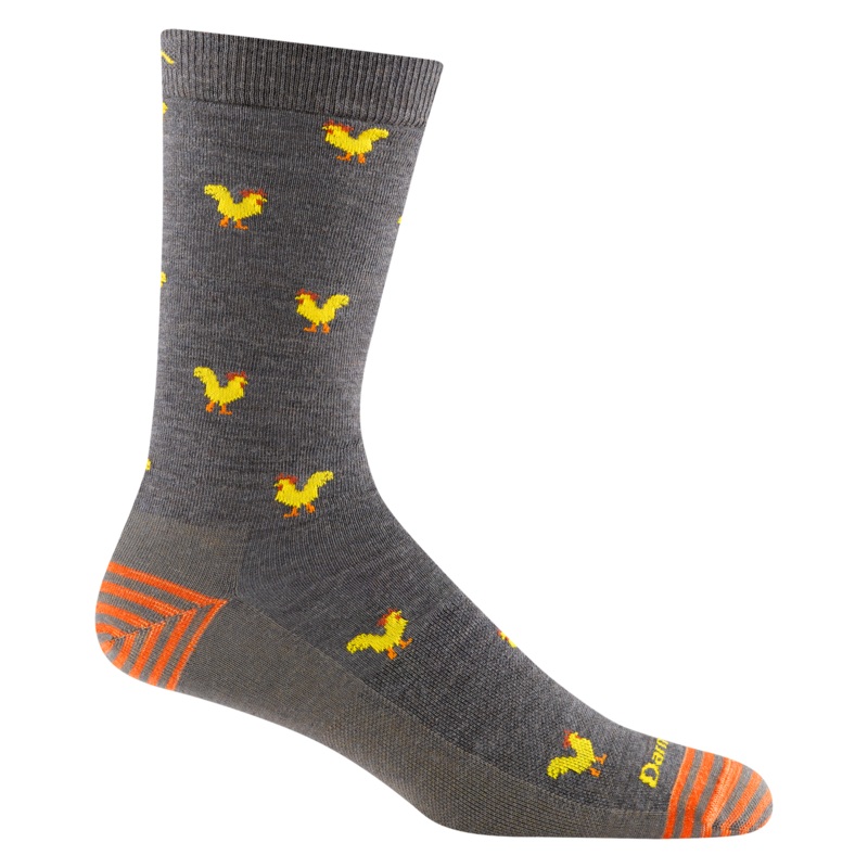 Men’s Strut Crew Lightweight Lifestyle Sock – Taupe