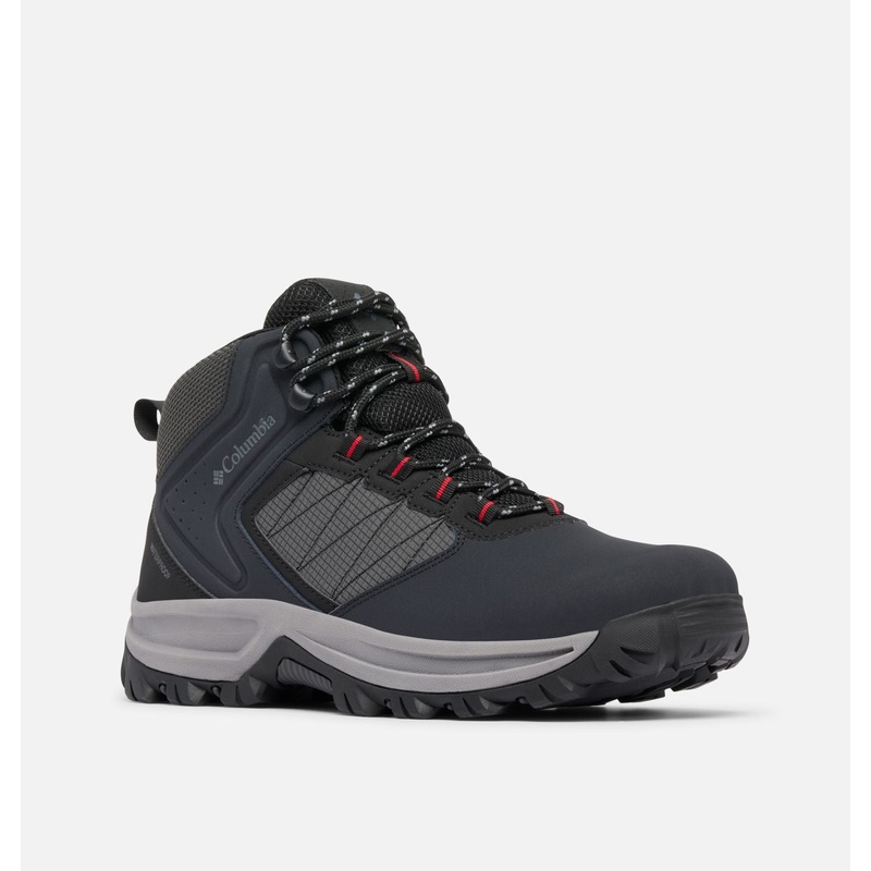 Men’s Transverse Hike Waterproof Boot – Black/Mountain Red