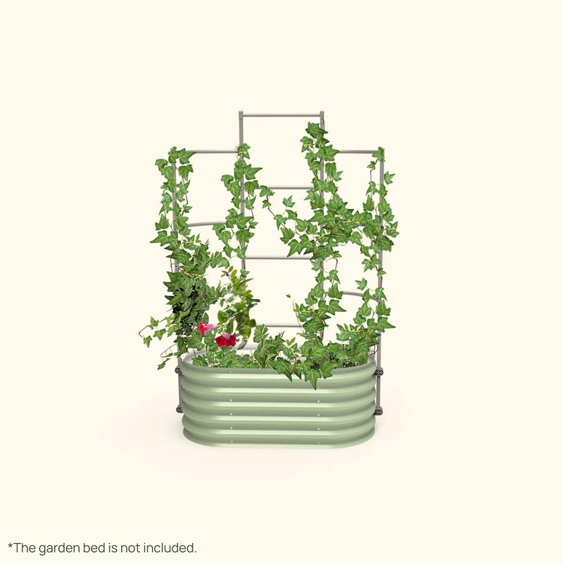 Modular Wall Trellis System-triple Section