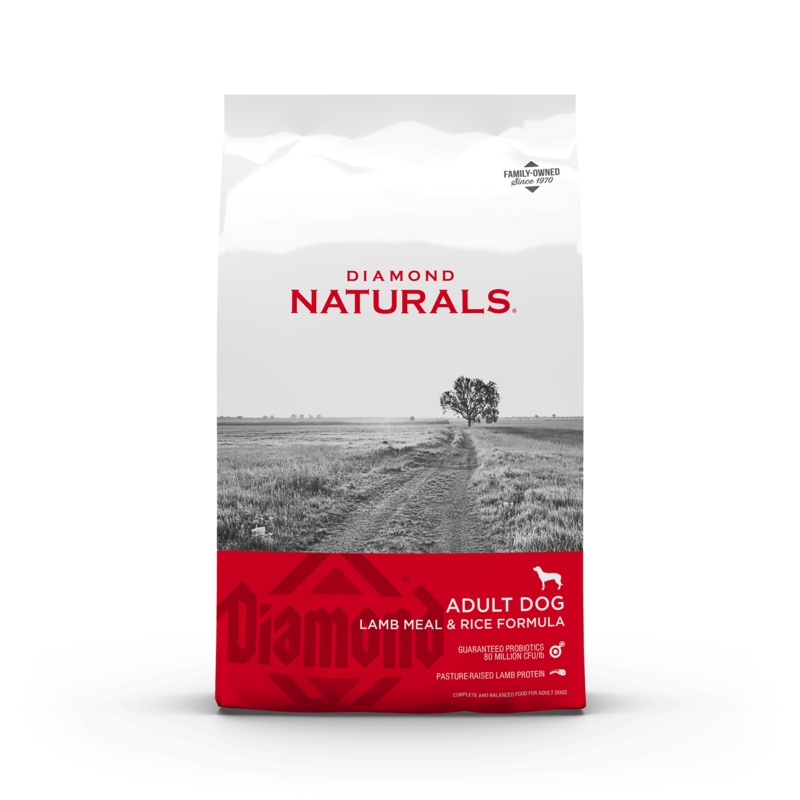 Naturals Adult Dog Food (Lamb Meal & Rice Formula) – 20lb. & 40lb.