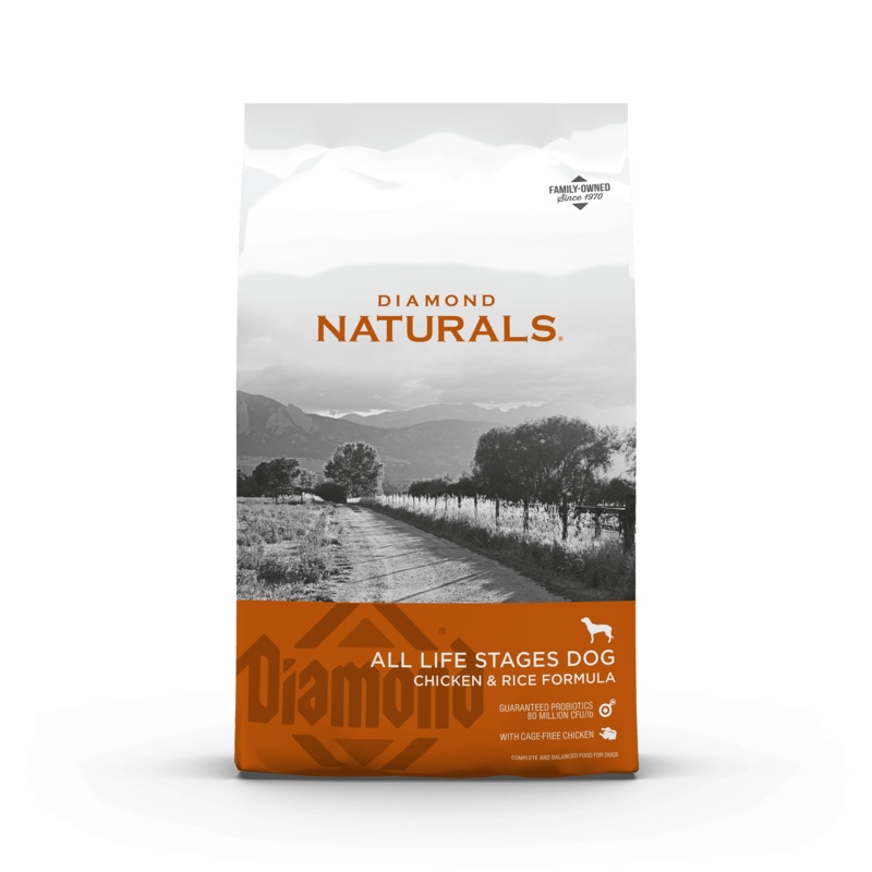 Naturals All Life Stages Dog Food (Chicken & Rice Formula) – 40lb.