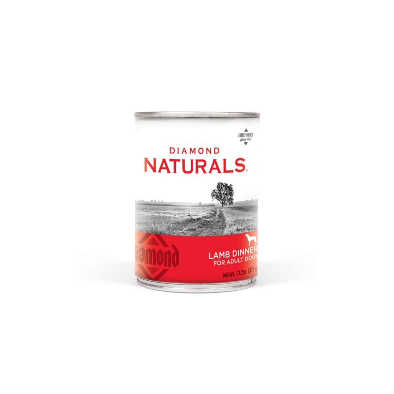 Naturals Lamb Dinner Wet Dog Food Can – 13oz.